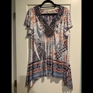 World unity silky top XL shark bite